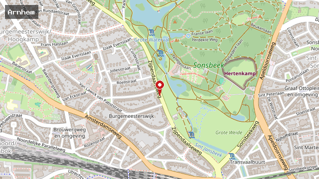 Kaart van Nederland met WRTC-locaties